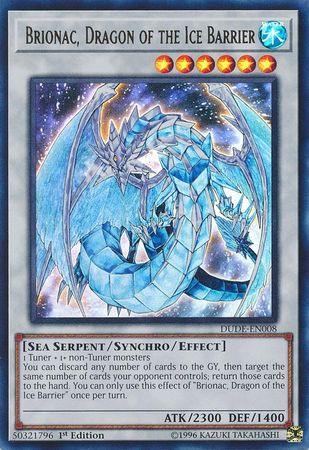 Brionac, Dragon of the Ice Barrier [DUDE-EN008] Ultra Rare (ONLINE ORDER ONLY)
