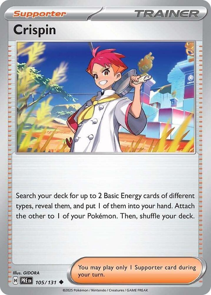 Crispin (105/131) [Scarlet & Violet: Prismatic Evolutions] (Online Only)