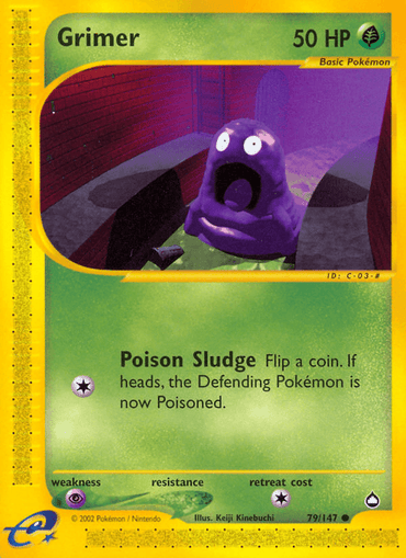 Grimer (79/147) [Aquapolis] (Online Only)