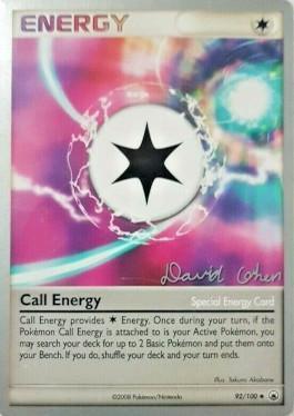 Call Energy (92/100) (Stallgon - David Cohen) [World Championships 2009] (Online Only)