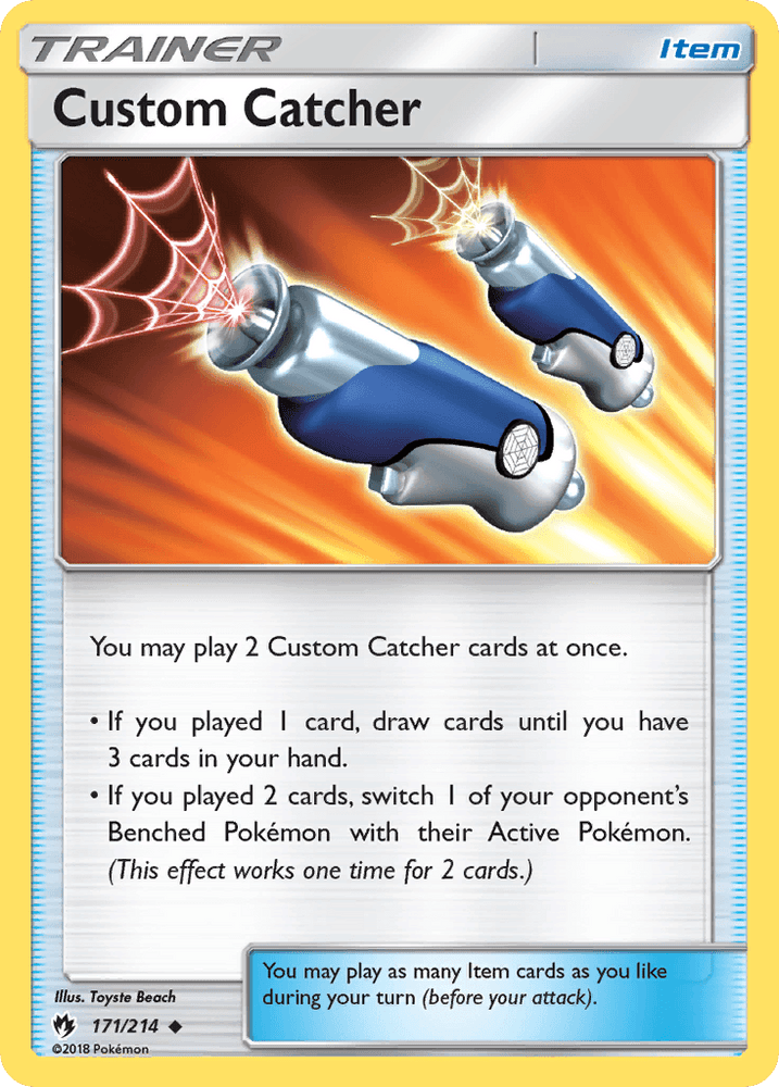 Custom Catcher (171/214) [Sun & Moon: Lost Thunder] (Online Only)