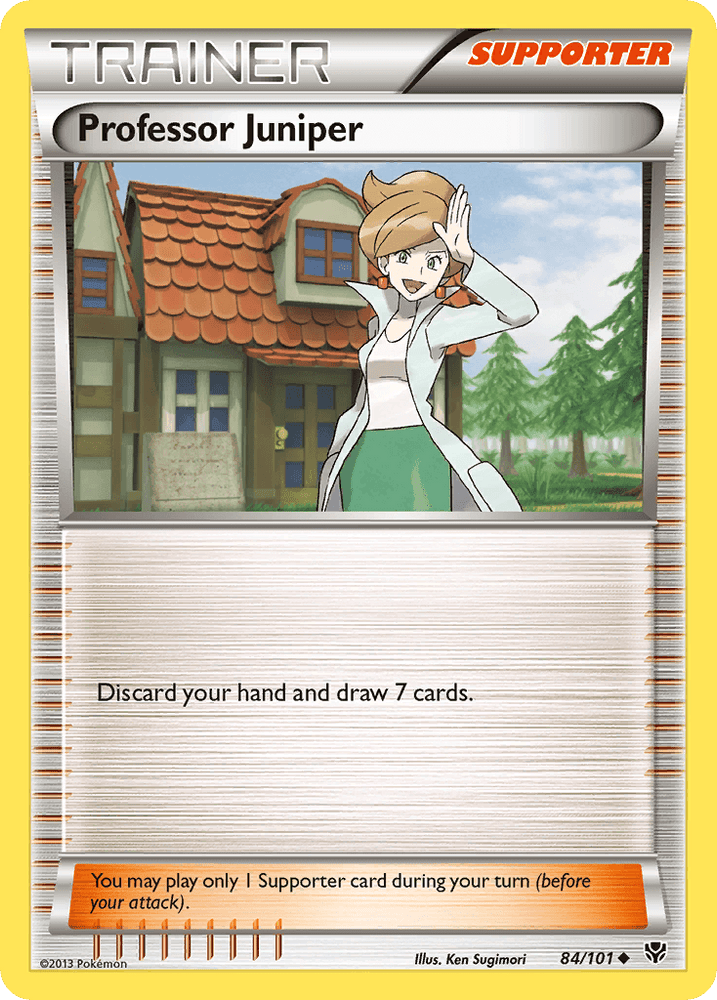 Professor Juniper (84/101) [Black & White: Plasma Blast] (Online Only)
