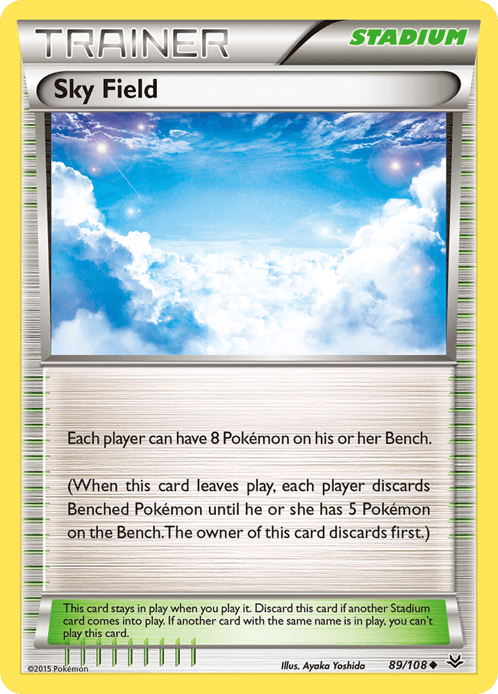 Sky Field (89/108) [XY: Roaring Skies] (Online Only)