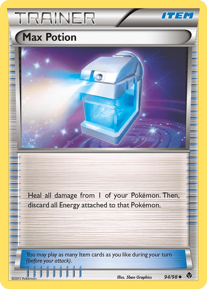Max Potion (94/98) [Black & White: Emerging Powers] (Online Only)