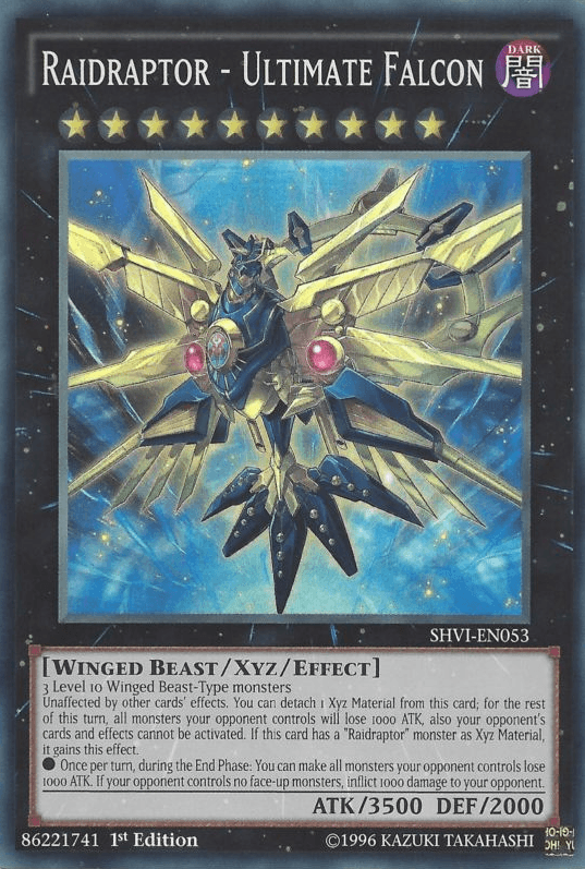 Raidraptor - Ultimate Falcon [SHVI-EN053] Super Rare (ONLINE ORDER ONLY)