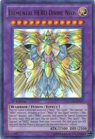 Elemental HERO Divine Neos [LCGX-EN077] Ultra Rare (ONLINE ORDER ONLY)