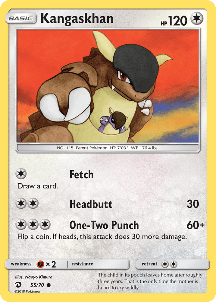 Kangaskhan (55/70) [Sun & Moon: Dragon Majesty] (Online Only)
