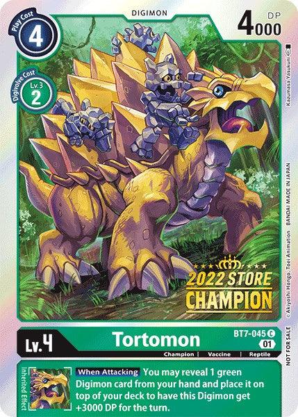 Tortomon [BT7-045] (2022 Store Champion) [Next Adventure Promos] (ONLINE ORDER ONLY)