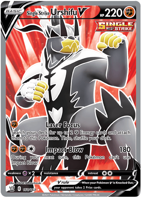 Single Strike Urshifu V (150/163) [Sword & Shield: Battle Styles] (Online Only)