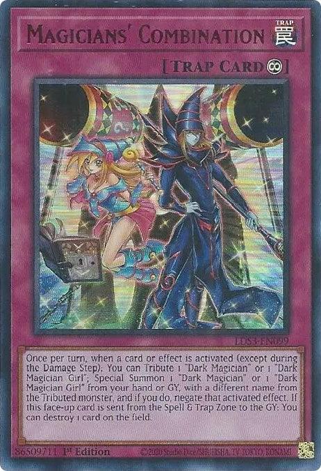 Magicians' Combination (Red) [LDS3-EN099] Ultra Rare (ONLINE ORDER ONLY)