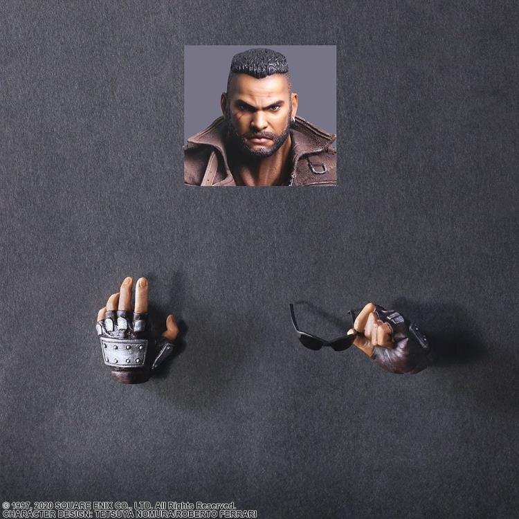 SQUARE ENIX: FINAL FANTASY® VII REMAKE PLAY ARTS -KAI- ™ - Barret Wallace (Version 2) Action Figure (ONLINE ORDER ONLY)