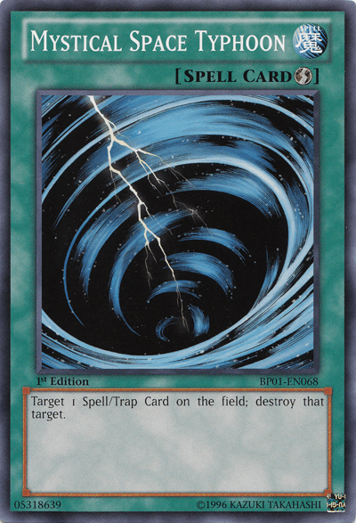 Mystical Space Typhoon [BP01-EN068] Common (ONLINE ORDER ONLY)