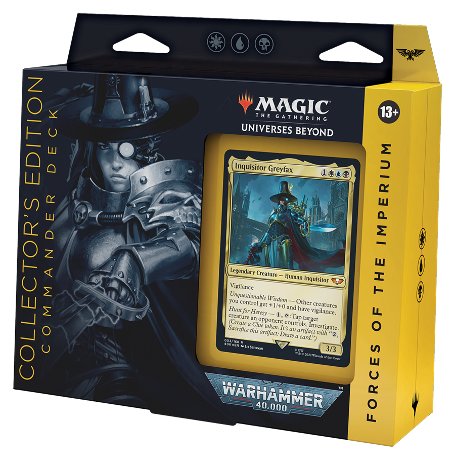 Warhammer 40,000 - Commander Deck (Forces of the Imperium - Collector's Edition) (ONLINE ORDER ONLY)