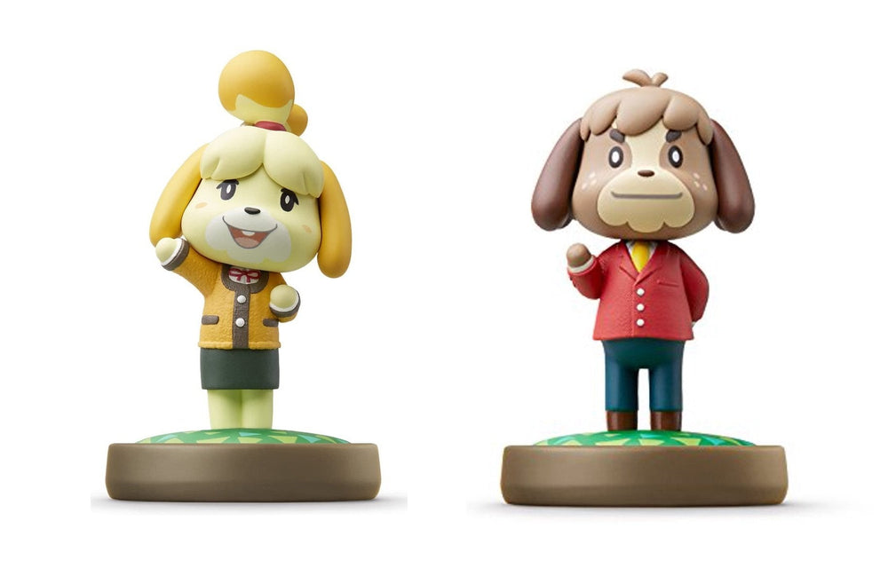 Isabelle And Digby Amiibo Double Pack: Animal Crossing Series (Nintendo Switch) (ONLINE ORDER ONLY)