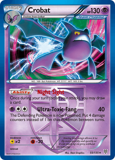 Crobat (55/135) [Black & White: Plasma Storm] (Online Only)