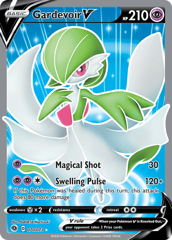 Gardevoir V (070/073) [Sword & Shield: Champion's Path] (Online Only)