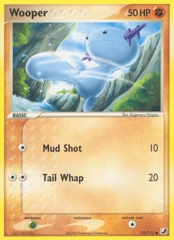 Wooper (79/115) [EX: Unseen Forces] (Online Only)