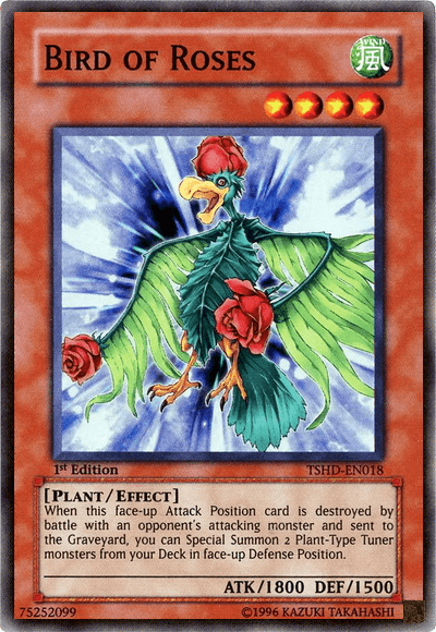 Bird of Roses [TSHD-EN018] Super Rare (ONLINE ORDER ONLY)