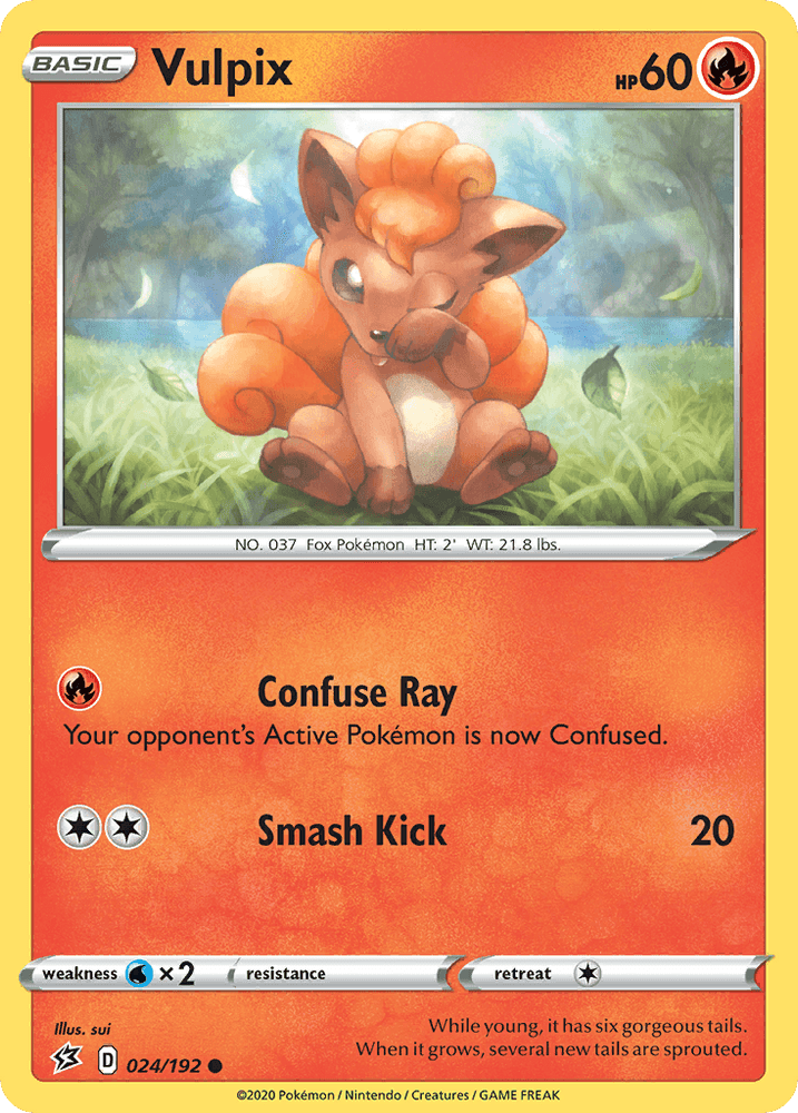 Vulpix (024/192) [Sword & Shield: Rebel Clash] (Online Only)