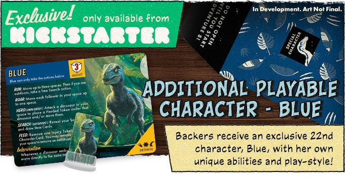 Jurassic World: Legacy of Isla Nublar Kickstarter Edition (ONLINE ORDER ONLY)