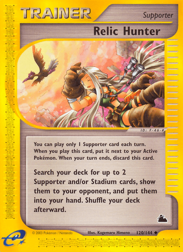 Relic Hunter (120/144) [Skyridge] (Online Only)