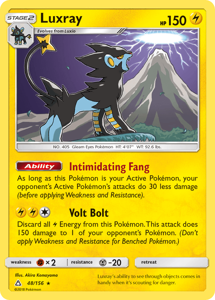 Luxray (48/156) [Sun & Moon: Ultra Prism] (Online Only)