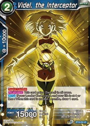Videl, the Interceptor (BT16-034) [Realm of the Gods] (ONLINE ORDER ONLY)