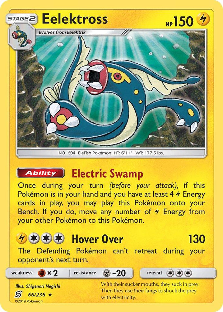 Eelektross (66/236) (Theme Deck Exclusive) [Sun & Moon: Unified Minds] (Online Only)