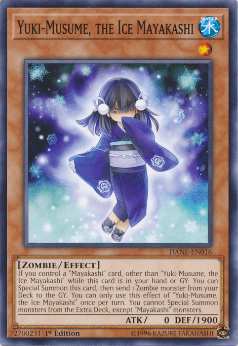 Yuki-Musume, the Ice Mayakashi [DANE-EN016] Common (ONLINE ORDER ONLY)