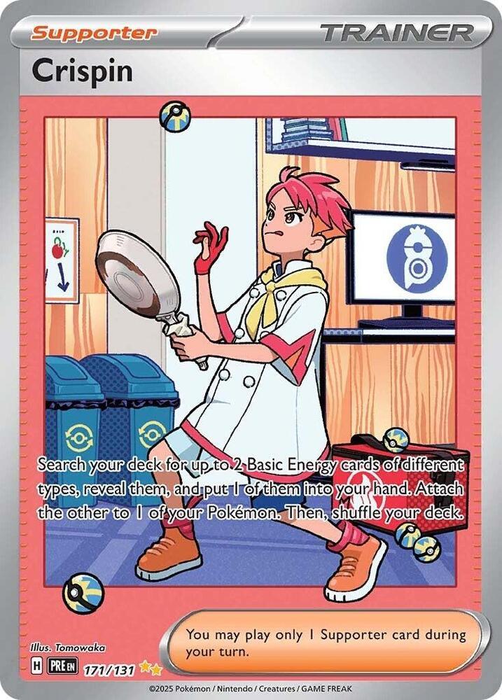 Crispin (171/131) [Scarlet & Violet: Prismatic Evolutions] (Online Only)