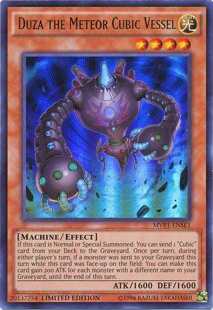Duza the Meteor Cubic Vessel [MVP1-ENSE1] Ultra Rare (ONLINE ORDER ONLY)