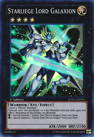 Starliege Lord Galaxion [JOTL-EN050] Super Rare (ONLINE ORDER ONLY)