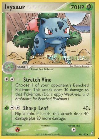 Ivysaur (35/100) (Prerelease Promo) [Nintendo: Black Star Promos] (Online Only)