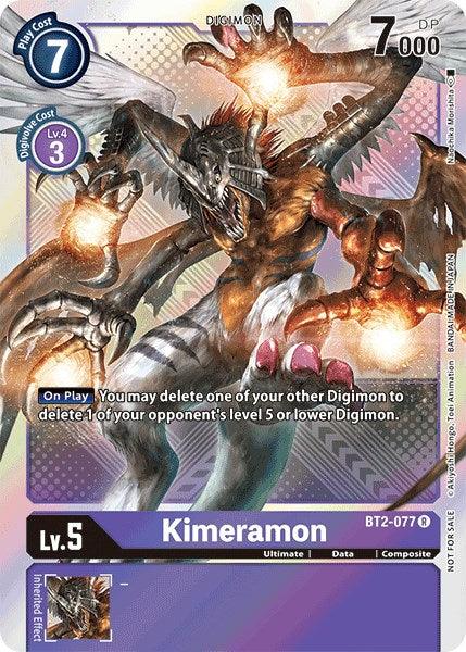 Kimeramon [BT2-077] (Official Tournament Pack Vol.4) [Release Special Booster Promos] (ONLINE ORDER ONLY)
