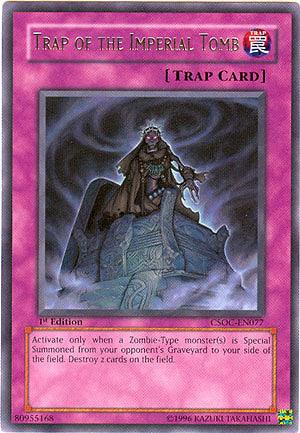 Trap of the Imperial Tomb [CSOC-EN077] Rare (ONLINE ORDER ONLY)