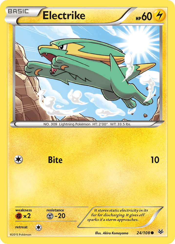 Electrike (24/108) [XY: Roaring Skies] (Online Only)