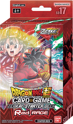Starter Deck [DBS-SD17] - Red Rage (ONLINE ORDER ONLY)