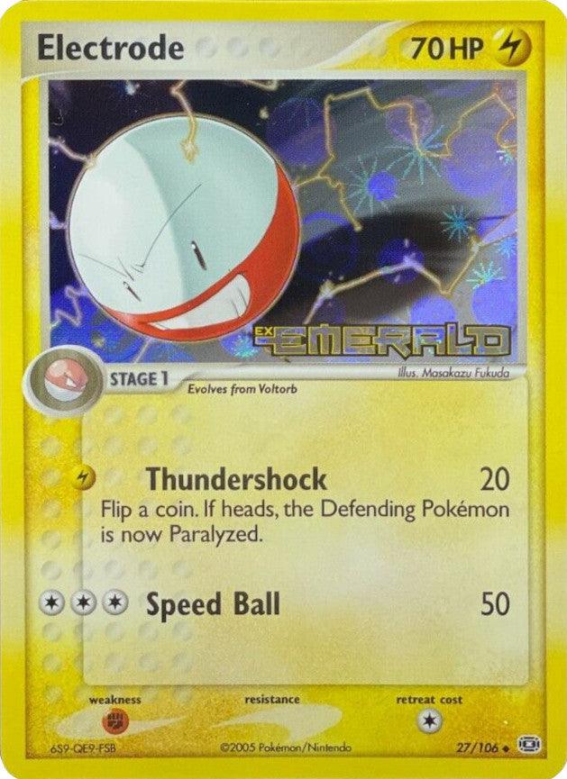 Electrode (27/106) (Stamped) [EX: Emerald] (Online Only)