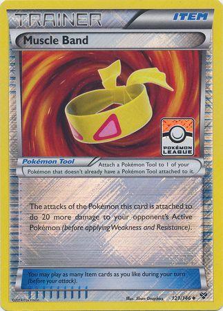 Muscle Band (121/146) (League Promo) [XY: Base Set] (Online Only)