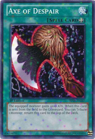 Axe of Despair [BP01-EN067] Starfoil Rare (ONLINE ORDER ONLY)