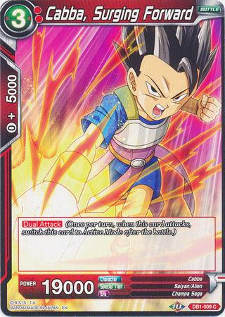 Cabba, Surging Forward (DB1-009) [Dragon Brawl] (ONLINE ORDER ONLY)