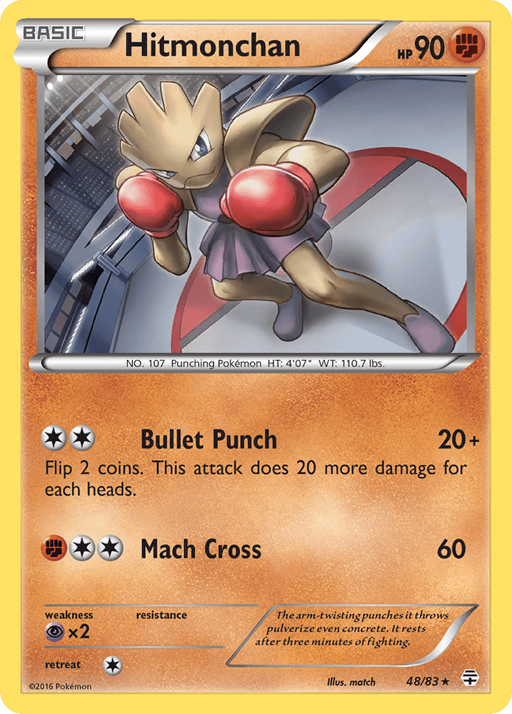 Hitmonchan (48/83) [XY: Generations] (Online Only)