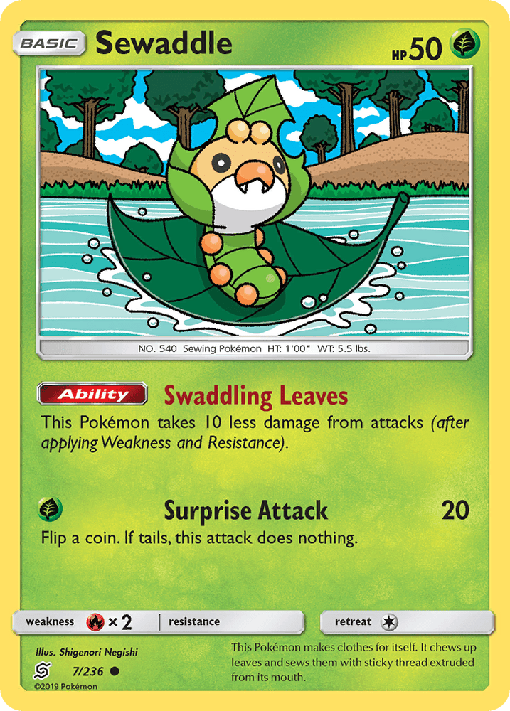 Sewaddle (7/236) [Sun & Moon: Unified Minds] (Online Only)
