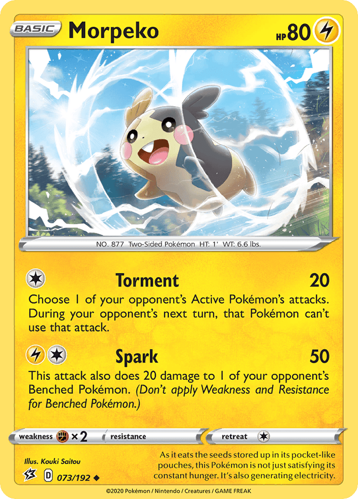 Morpeko (073/192) [Sword & Shield: Rebel Clash] (Online Only)