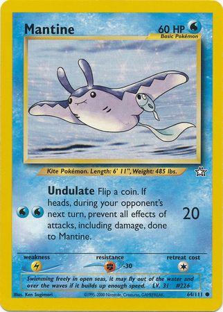 Mantine (64/111) [Neo Genesis Unlimited] (Online Only)