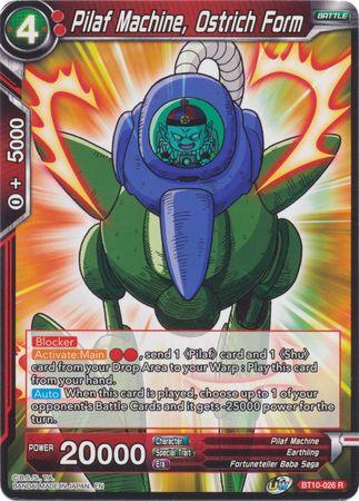 Pilaf Machine, Ostrich Form (BT10-026) [Rise of the Unison Warrior 2nd Edition] (ONLINE ORDER ONLY)