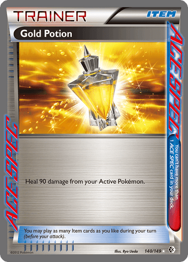 Gold Potion (140/149) [Black & White: Boundaries Crossed] (Online Only)