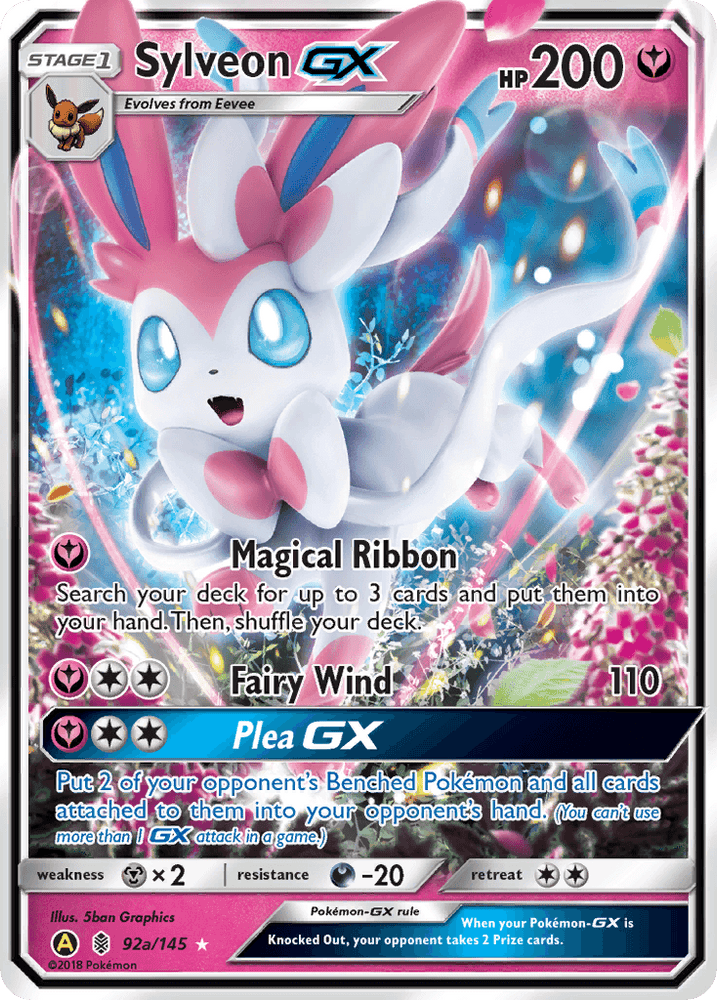 Sylveon GX (92a/145) [Alternate Art Promos] (Online Only)