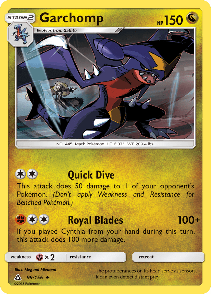Garchomp (99/156) [Sun & Moon: Ultra Prism] (Online Only)