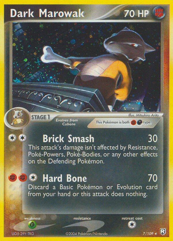 Dark Marowak (7/109) (Theme Deck Exclusive) [EX: Team Rocket Returns] (Online Only)